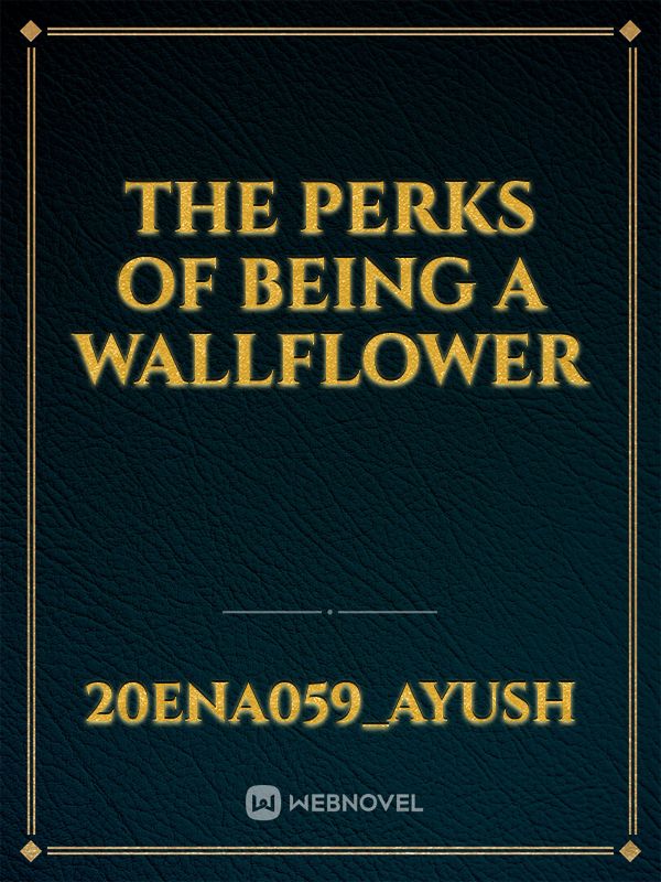 The Perks Of Being A Wallflower Book