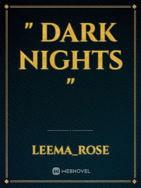 " Dark nights " Book