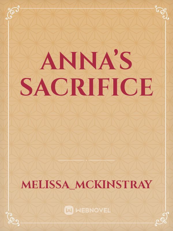 Anna’s Sacrifice Book
