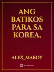 Ang batikos para sa korea, Book