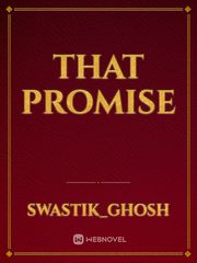 THAT PROMISE Book