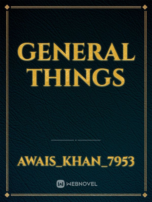 General things Book