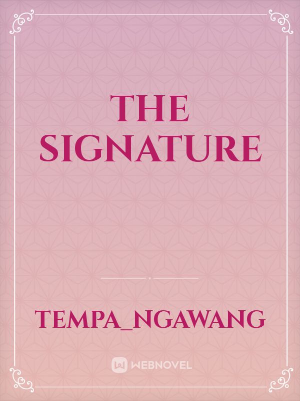 The Signature Book