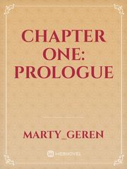 Chapter one: Prologue Book