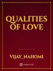 Qualities of love Book
