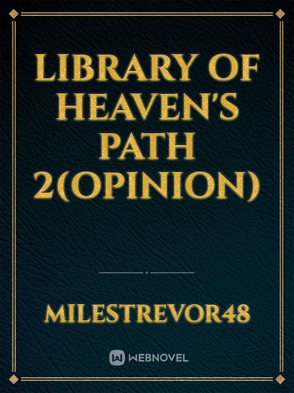 Library of Heaven's path 2(opinion) Book