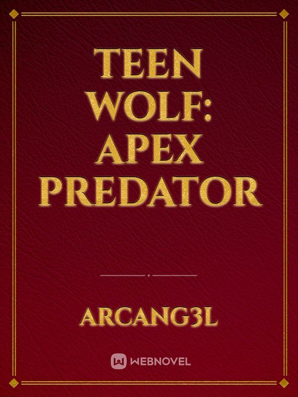 Teen wolf: Apex Predator Book