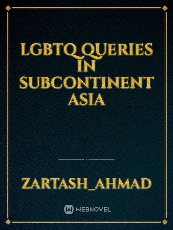 LGBTQ queries in Subcontinent Asia Book