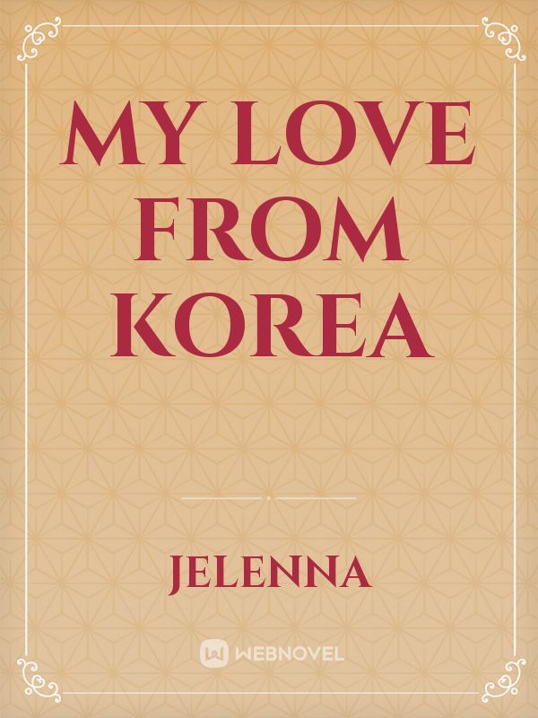 My love from Korea Book