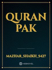 Quran pak Book