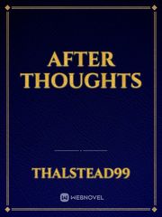 After thoughts Book