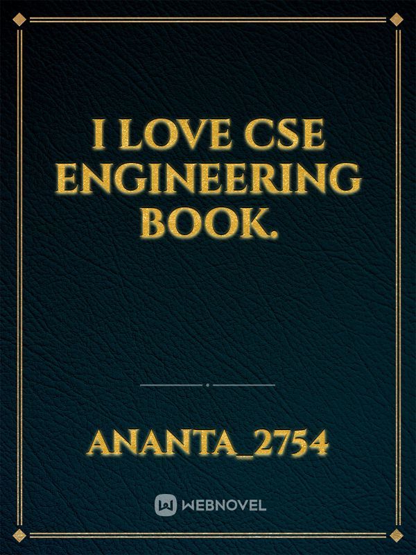 I love cse engineering book. Book