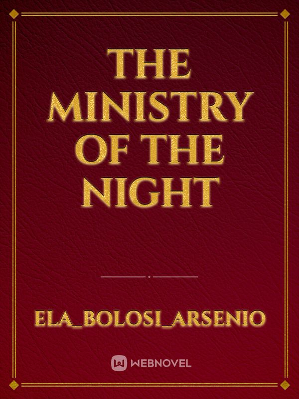 The ministry of the night Book