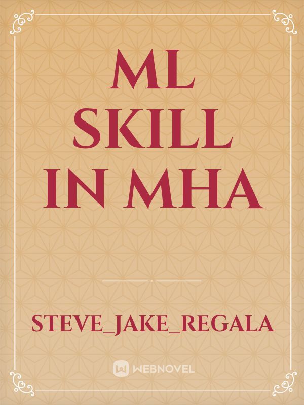 ML Skill in MHA Book