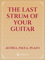 The last strum of your GUITAR Book