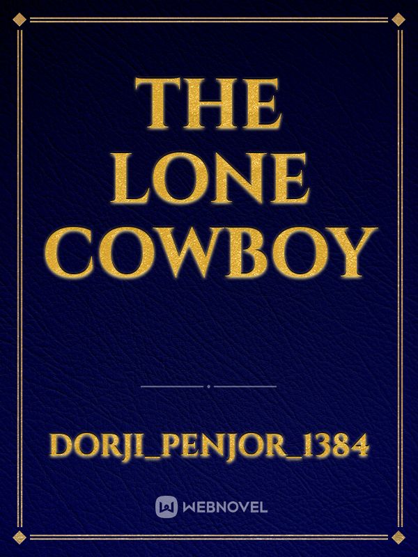 The lone cowboy Book
