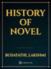 History Of novel Book