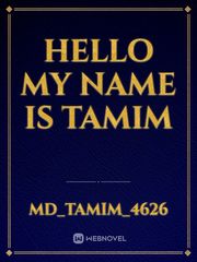 Hello my name is tamim Book