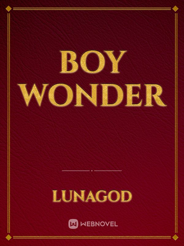 Boy Wonder Book