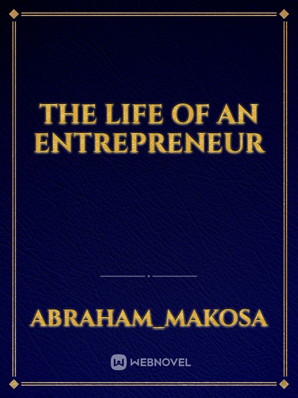 The life of an entrepreneur Book