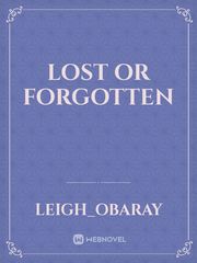 Lost or forgotten Book