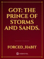 GOT: The Prince of Storms and Sands. Book