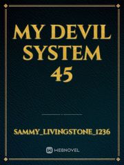 My Devil System 45 Book