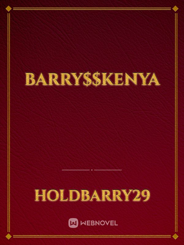 BARRY$$KENYA Book