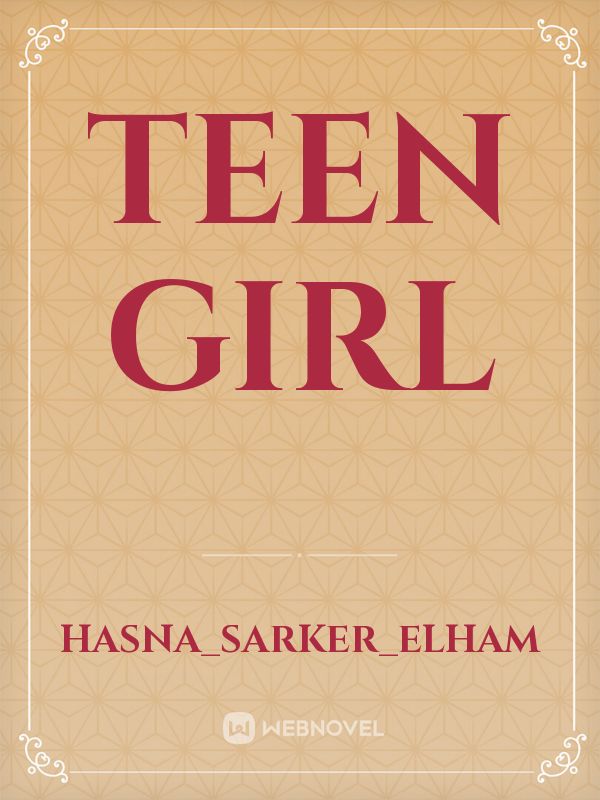 Teen girl Book