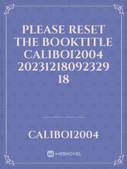 please reset the booktitle Caliboi2004 20231218092329 18 Book