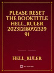 please reset the booktitle Hell_Ruler 20231218092329 91 Book