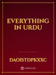 Everything in urdu Book