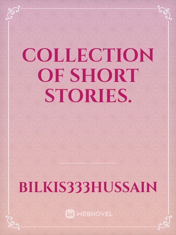 Collection of short stories. Book