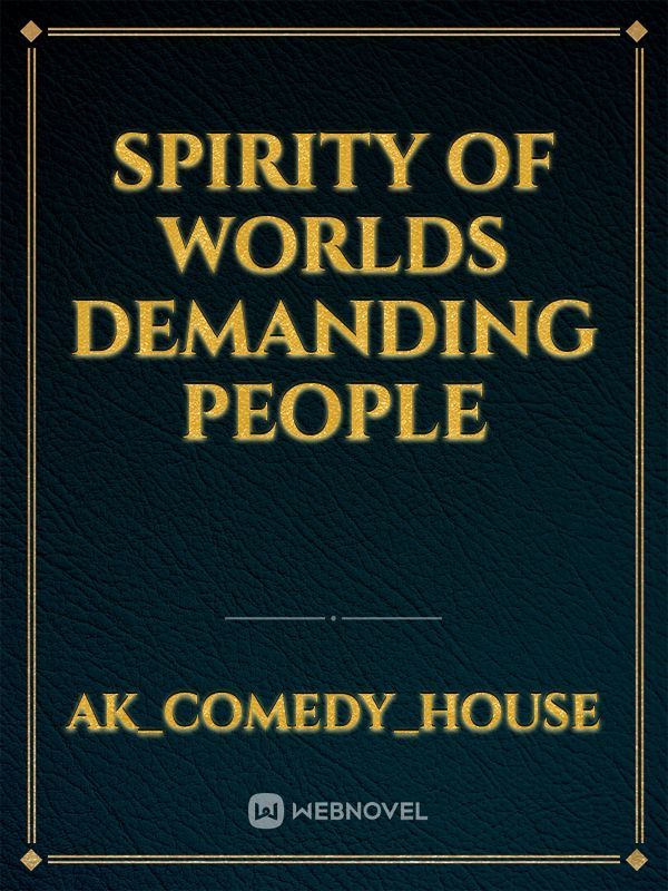 Spirity of worlds demanding people Book