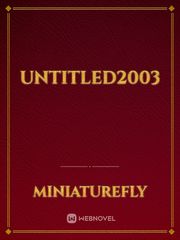 untitled2003 Book