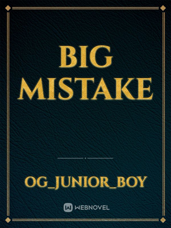 Big mistake Book