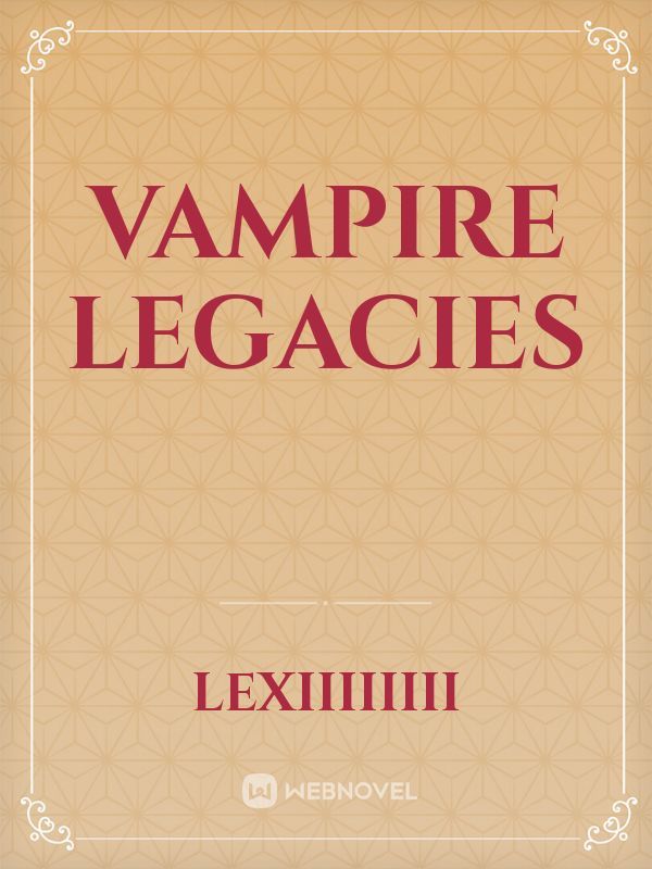 Vampire Legacies Book
