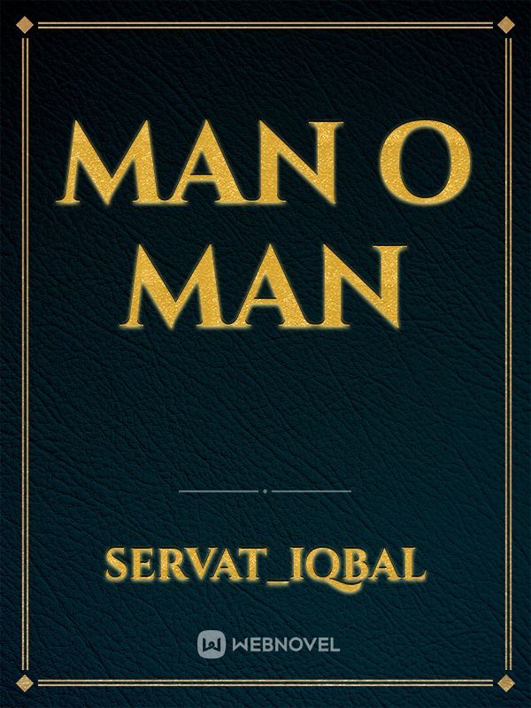 Man O Man Book