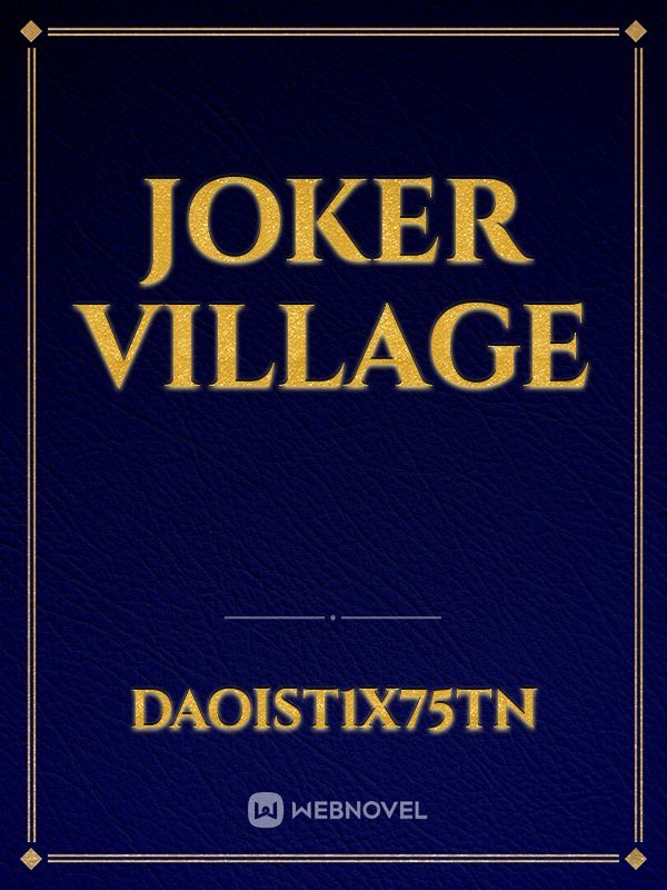 Joker Village Book