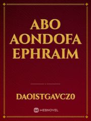 Abo Aondofa Ephraim Book