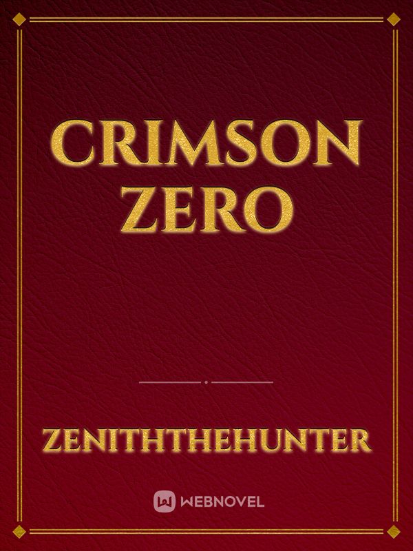 Crimson Zero Book
