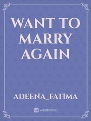 want to marry again Book
