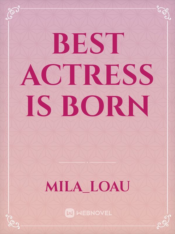 Best Actress is Born Book