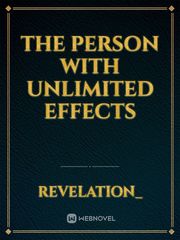 The person with unlimited effects Book
