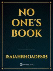 No One's Book Book