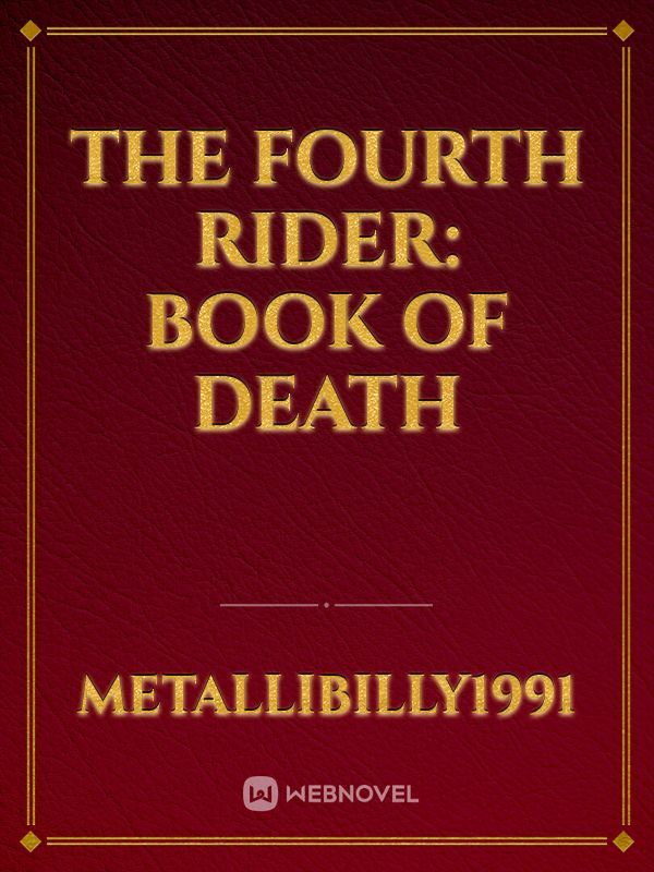 The Fourth Rider: Book of Death Book