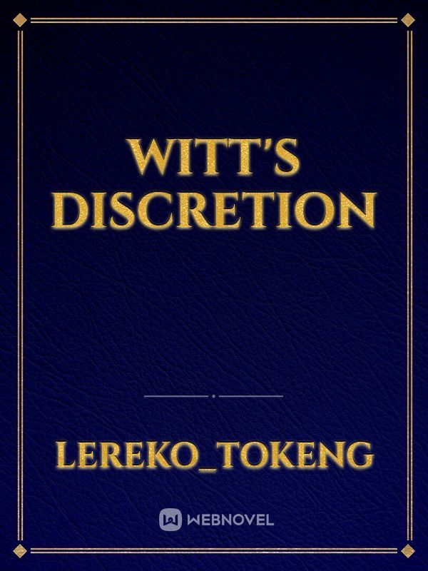 Witt's Discretion Book