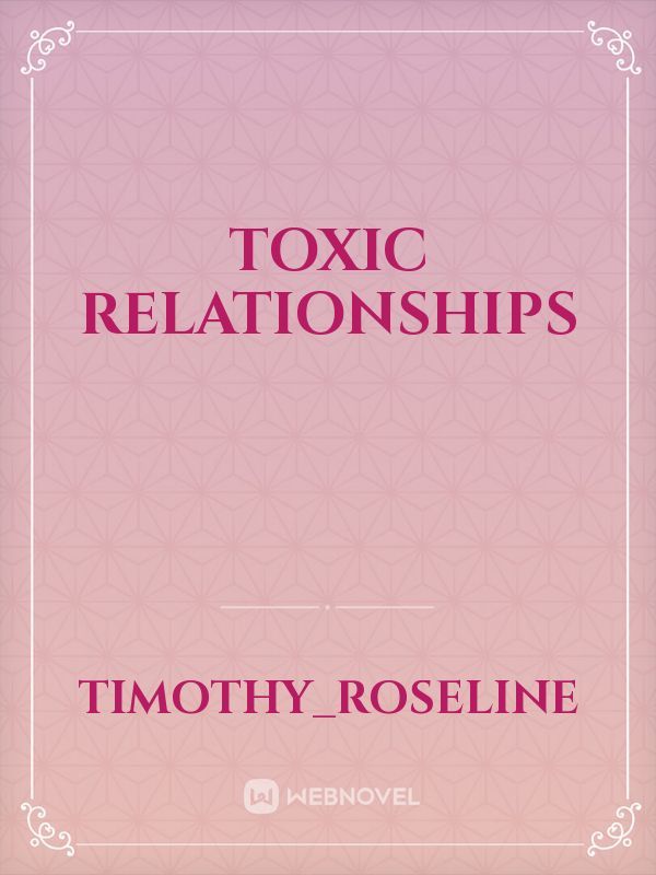 Toxic Relationships Book