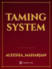 Taming system Book