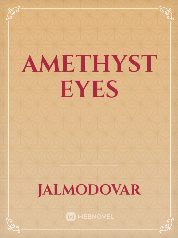 Amethyst Eyes Book